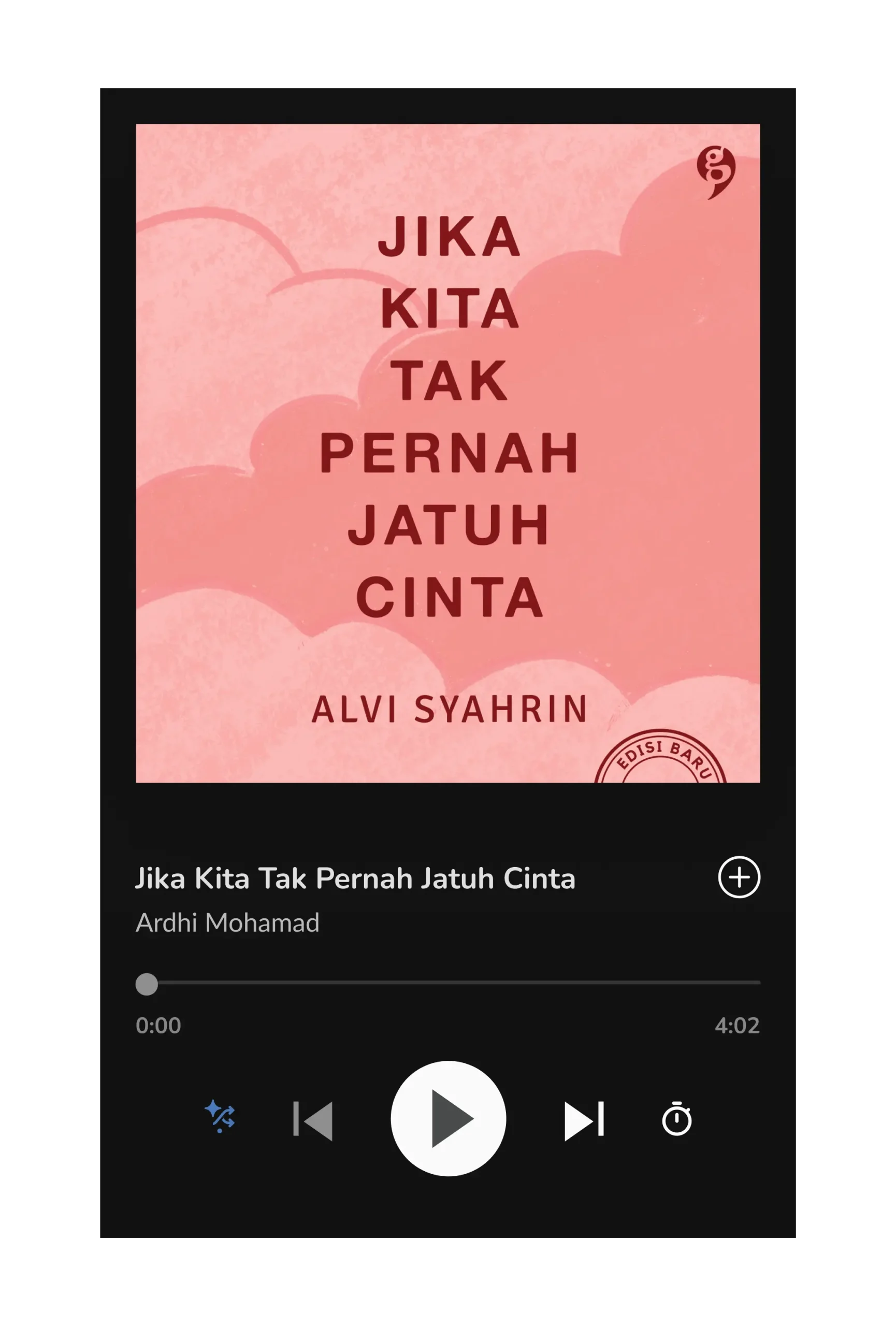 Jika Kita Tak Pernah Jatuh CInta